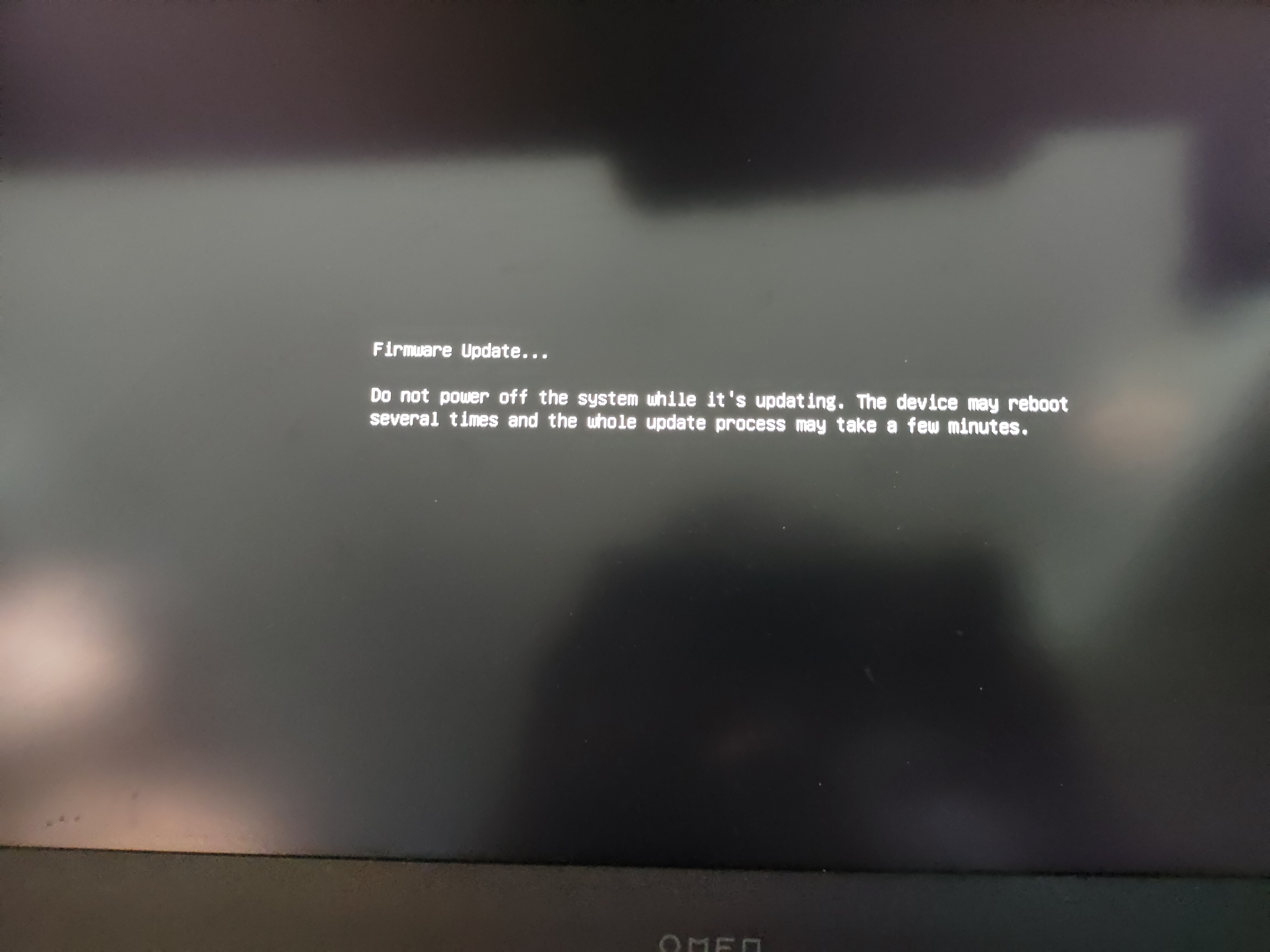 Firware Updete... Do not power off the system uhil... - 惠普支持社区 - 1294278