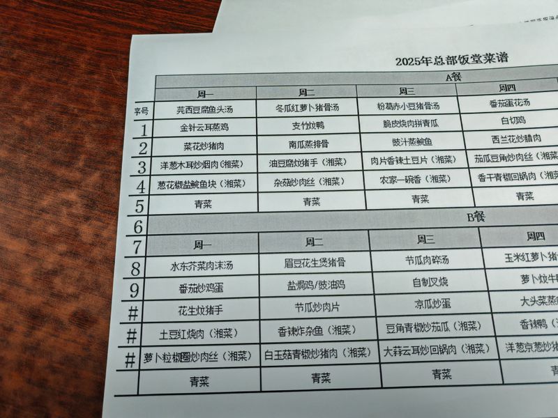 打印出来的效果