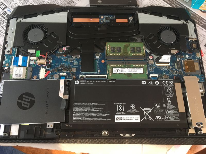 已解决: HP Pavilion Gaming Laptop 15-dk0xxx请问如何加装硬盘和内存- 惠普支持社区- 950555