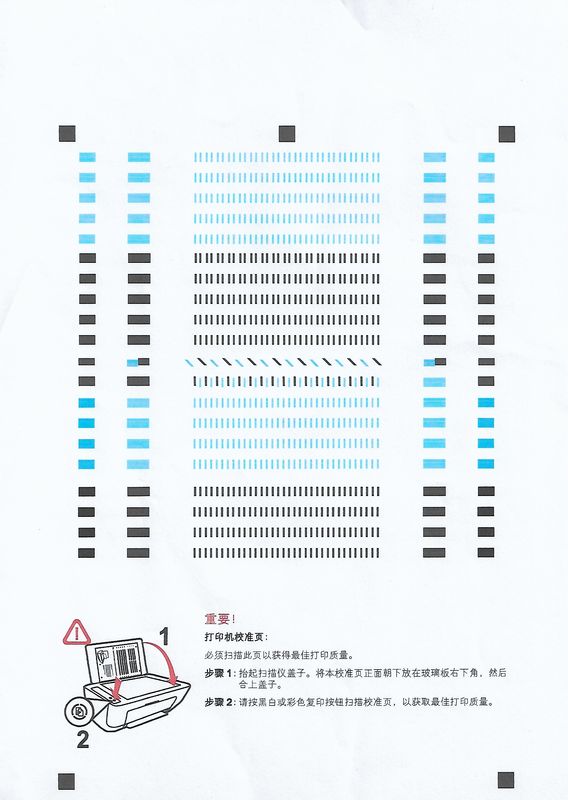 校准页套印完美