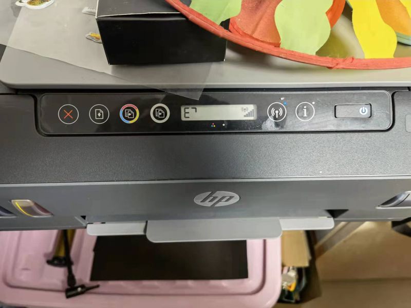 HP Smart takn 518出现E错误